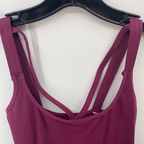 Free People Intimately Women's Purple Strappy Bodycon Tunic/Dress Size XS/S - Picture 4 of 8